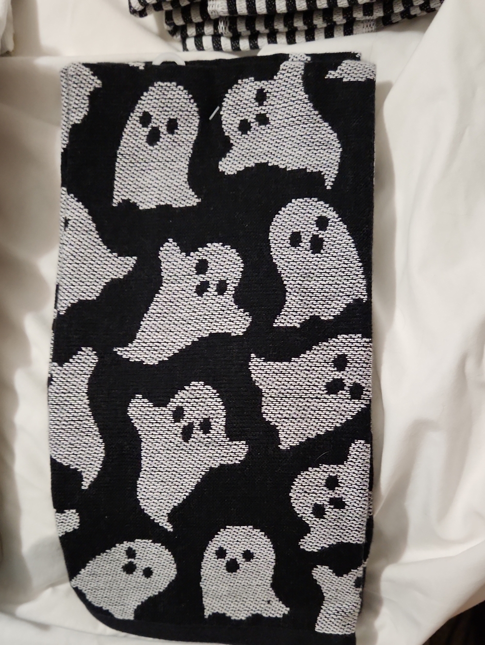 Balck And White Halloween Kitchen Towels